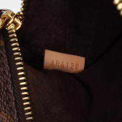 Louis Vuitton Brown Monogram Pochette Metis