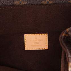 Louis Vuitton Brown Monogram Pochette Metis