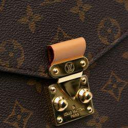 Louis Vuitton Brown Monogram Pochette Metis