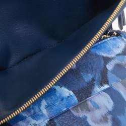 Louis Vuitton Grand Blue Monogram Canvas Articles de Voyage Ikat Insolite Wallet