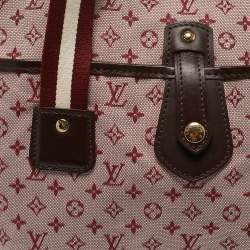 Louis Vuitton Cherry Monogram Mini Lin Canvas Sac Mary Kate Bag