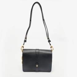 Louis Vuitton Black Leather Rendez-vous Bag