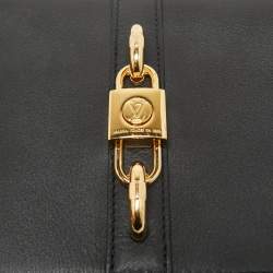 Louis Vuitton Black Leather Rendez-vous Bag