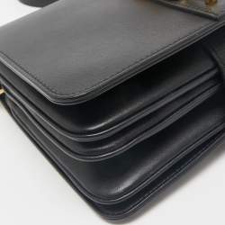 Louis Vuitton Black Leather Rendez-vous Bag