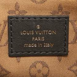 Louis Vuitton Black Leather Rendez-vous Bag