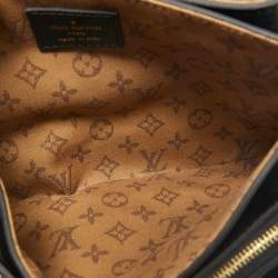 Louis Vuitton Black Leather Rendez-vous Bag
