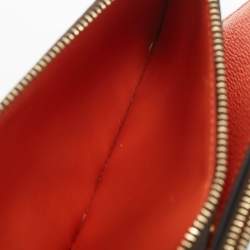 Pre Owned Louis Vuitton Piment Monogram Canvas Adele Wallet