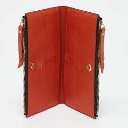 Pre Owned Louis Vuitton Piment Monogram Canvas Adele Wallet