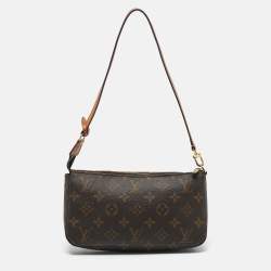 Pre Owned Louis Vuitton Monogram Canvas Pochette Accessoires Bag
