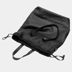 Pre Owned Louis Vuitton Black Monogram Shadow Helmet Bag