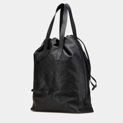Pre Owned Louis Vuitton Black Monogram Shadow Helmet Bag