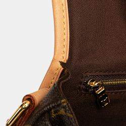 Pre Owned Louis Vuitton Brown Monogram Menilmontant PM