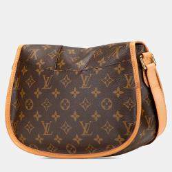 Pre Owned Louis Vuitton Brown Monogram Menilmontant PM