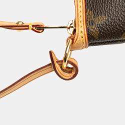 Pre Owned Louis Vuitton Brown Monogram Mini Delightful Pochette