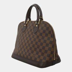 Louis Vuitton Brown Damier Ebene Alma PM Bag