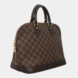 Louis Vuitton Brown Damier Ebene Alma PM Bag