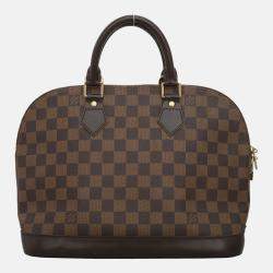 Louis Vuitton Brown Damier Ebene Alma PM Bag