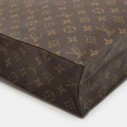 Louis Vuitton Monogram Canvas Sac Plat Bag