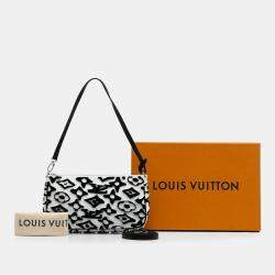 Louis Vuitton Black/White Urs Fischer Monogram Pochette Accessories