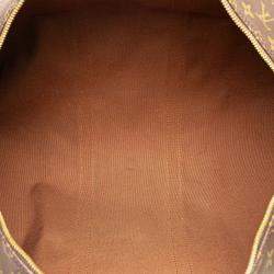 Louis Vuitton Brown Monogram Keepall Bandouliere 55
