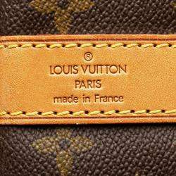 Louis Vuitton Brown Monogram Keepall Bandouliere 55