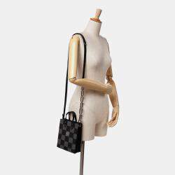 Louis Vuitton Brown Damier Checkerboard Sac Plat XS