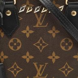 Louis Vuitton Monogram Canvas Macassar Studded Alma BB Bag