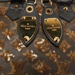 Louis Vuitton Black Monogram Canvas Limited Edition Eclipse Alma Bag