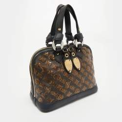 Louis Vuitton Black Monogram Canvas Limited Edition Eclipse Alma Bag