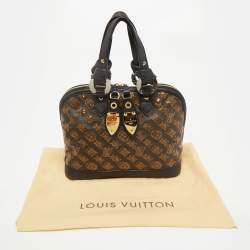 Louis Vuitton Black Monogram Canvas Limited Edition Eclipse Alma Bag