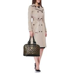 Louis Vuitton Black Monogram Canvas Limited Edition Eclipse Alma Bag