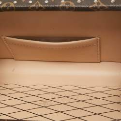 Louis Vuitton Monogram Canvas Studded Petite Malle Bag