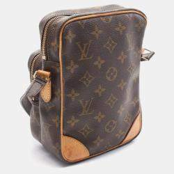 Pre Owned Louis Vuitton Brown Monogram Amazon Crossbody Shoulder Bag
