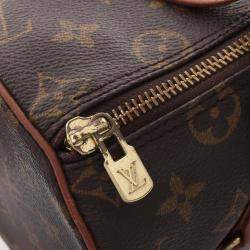 Pre Owned Louis Vuitton Brown Monogram Canvas Papillon 26 Handbag 