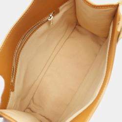 Louis Vuitton Beige Monogram Canvas Leather Sac Mini Catherine Bag