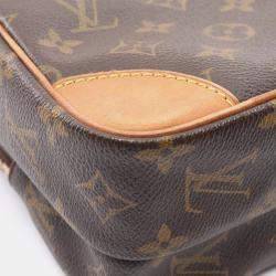 Pre Owned Louis Vuitton Brown Monogram Canvas Amazon Shoulder Bag