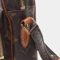Pre Owned Louis Vuitton Brown Monogram Canvas Amazon Shoulder Bag