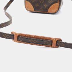 Pre Owned Louis Vuitton Brown Monogram Canvas Amazon Shoulder Bag