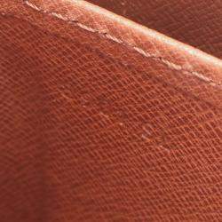 Pre Owned Louis Vuitton Brown Monogram Canvas Cartouchiere GM Shoulder Bag