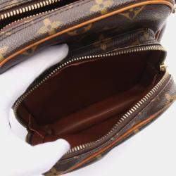 Pre Owned Louis Vuitton Brown Monogram Canvas Amazon Shoulder Bag