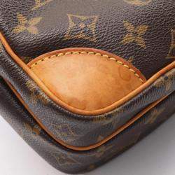 Pre Owned Louis Vuitton Brown Monogram Canvas Amazon Shoulder Bag