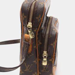 Pre Owned Louis Vuitton Brown Monogram Canvas Amazon Shoulder Bag