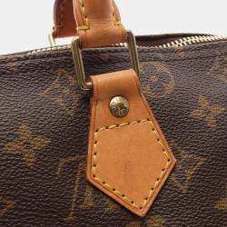 Louis Vuitton Brown Monogram Canvas Speedy 30 Handbag