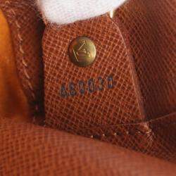 Pre Owned Louis Vuitton Brown Monogram Canvas Musette Shoulder Bag