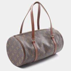 Louis Vuitton Brown Monogram Canvas Papillon GM 30 Handbag 