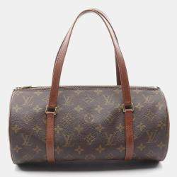 Louis Vuitton Brown Monogram Canvas Papillon GM 30 Handbag 