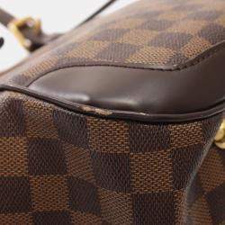 Pre Owned Louis Vuitton Brown Damier Ebene Canvas Verona GM Shoulder Bag