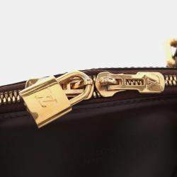 Pre Owned Louis Vuitton Brown Damier Ebene Canvas Verona GM Shoulder Bag