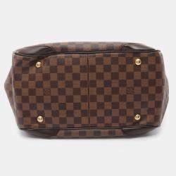 Pre Owned Louis Vuitton Brown Damier Ebene Canvas Verona GM Shoulder Bag