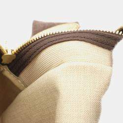Pre Owned Louis Vuitton Brown Monogram Canvas Reporter GM Shoulder Bag